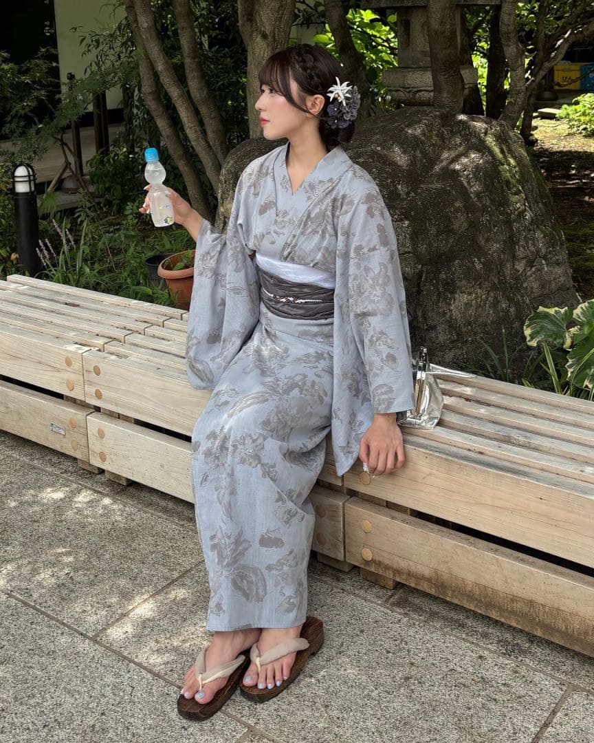 【mellowneon セパレート浴衣/帯セット】