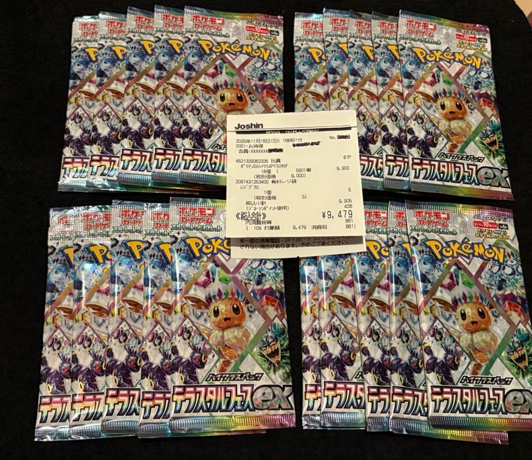 テラスタルフェス　20パック