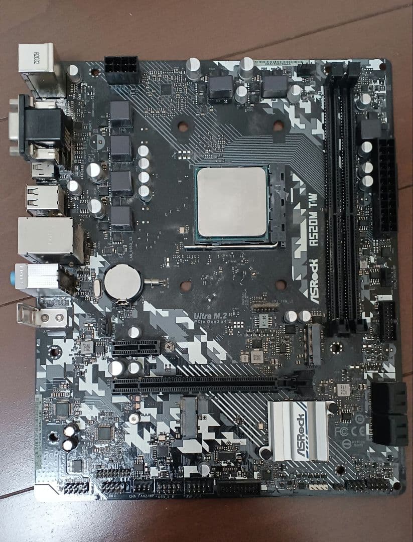 ASRock A520M-TW+Ryzen5 5600+DDR4メモリ8GB2枚