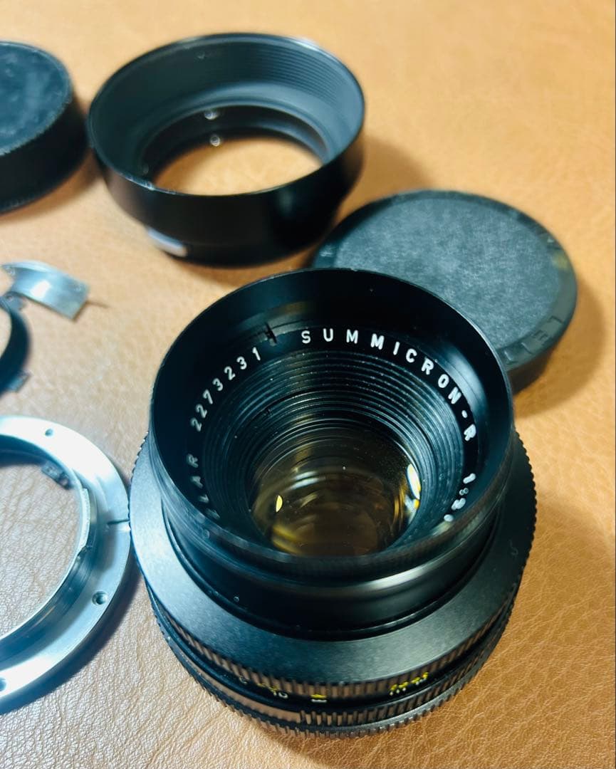 Fマウント改Leica Summicron-R 50mm F2 2cam ズミク