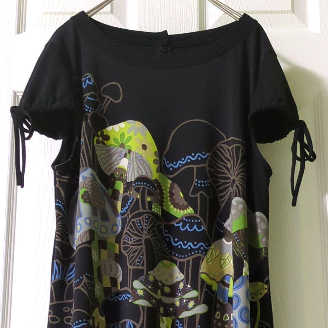 【専用】TOKUKO 1er VOL　チュニック　キノコ　昆虫　動物　鳥さん