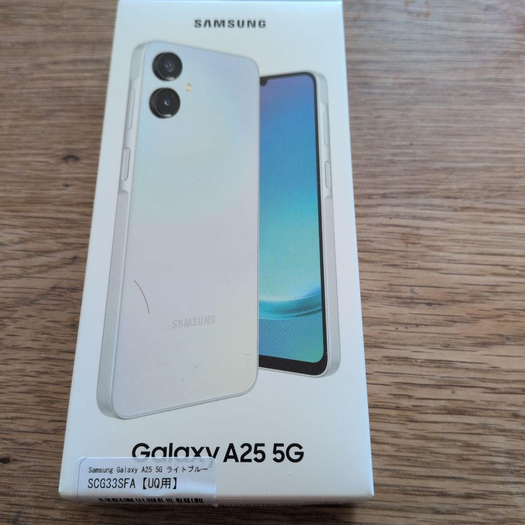 Samsung Galaxy A25 5G ホワイト 本体