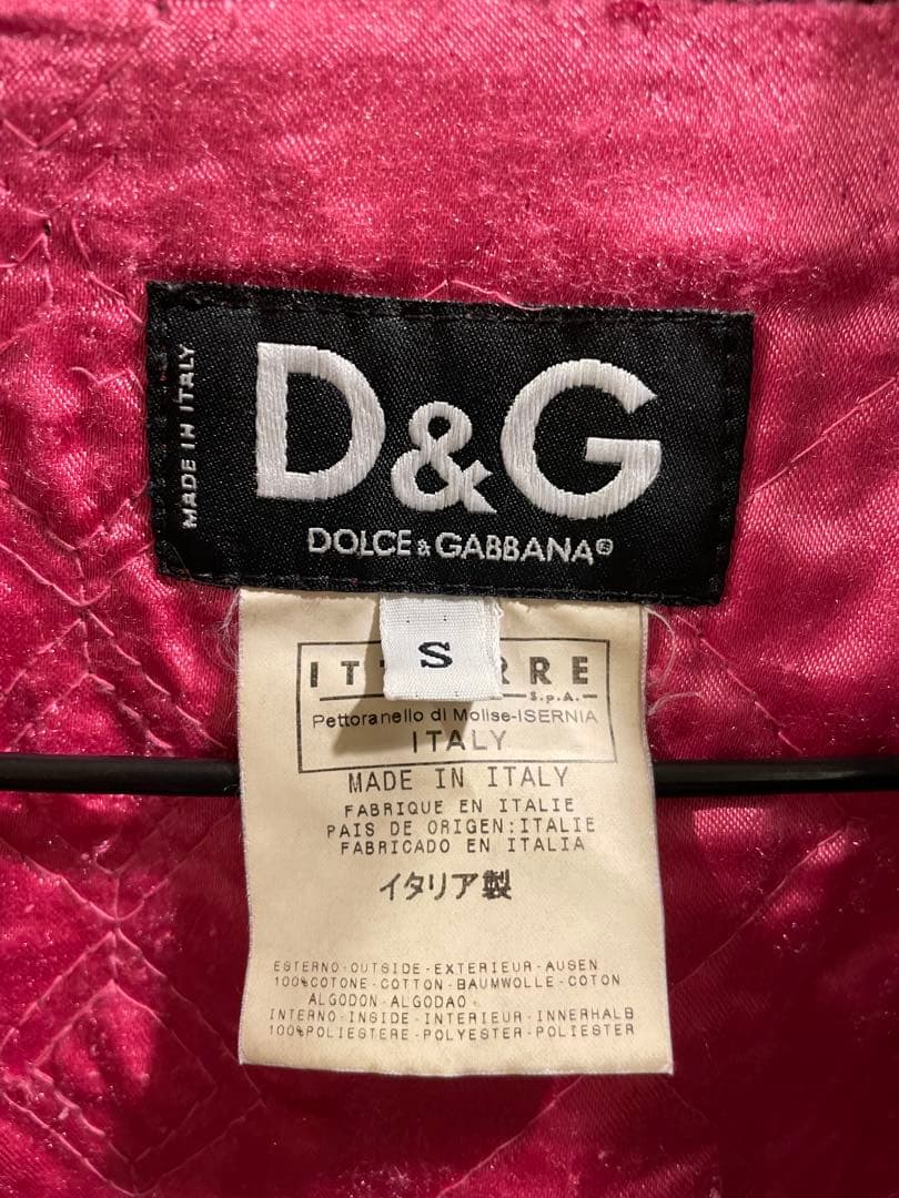 D&G グレー デニムジャケット
