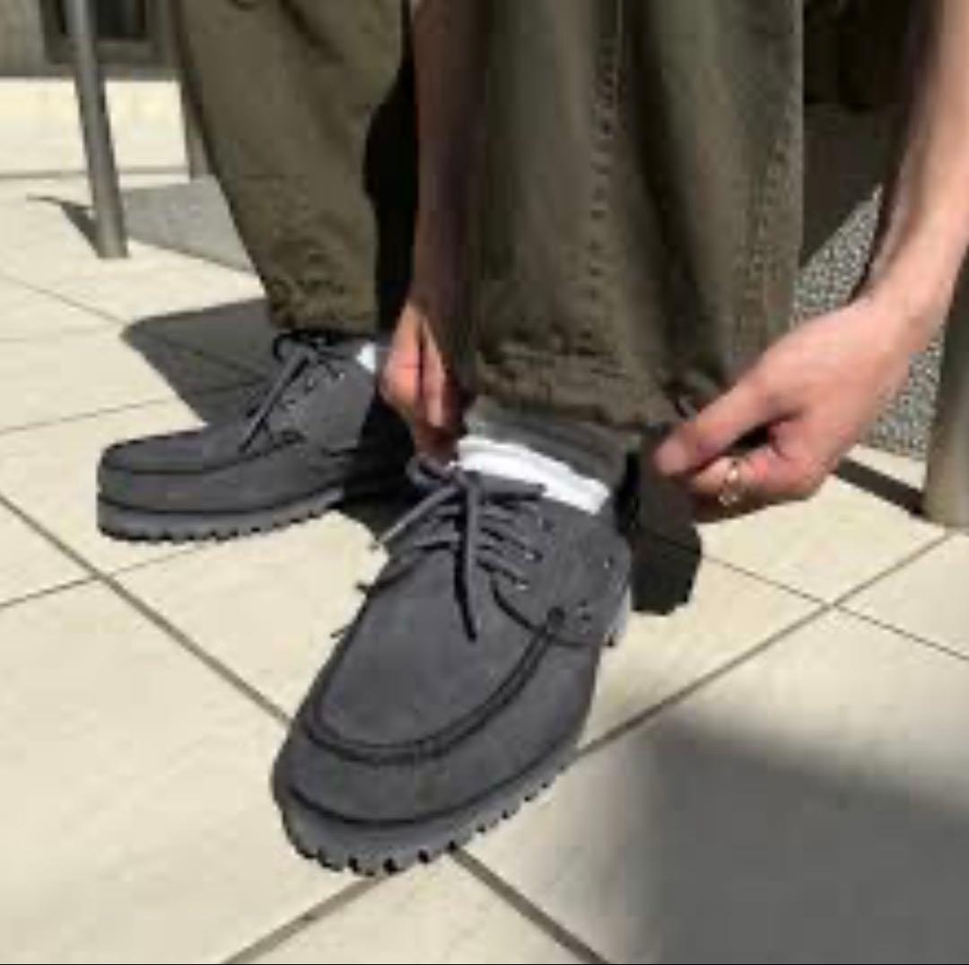 美品‼️Timberland 3eye デッキシューズ 27cm グレー