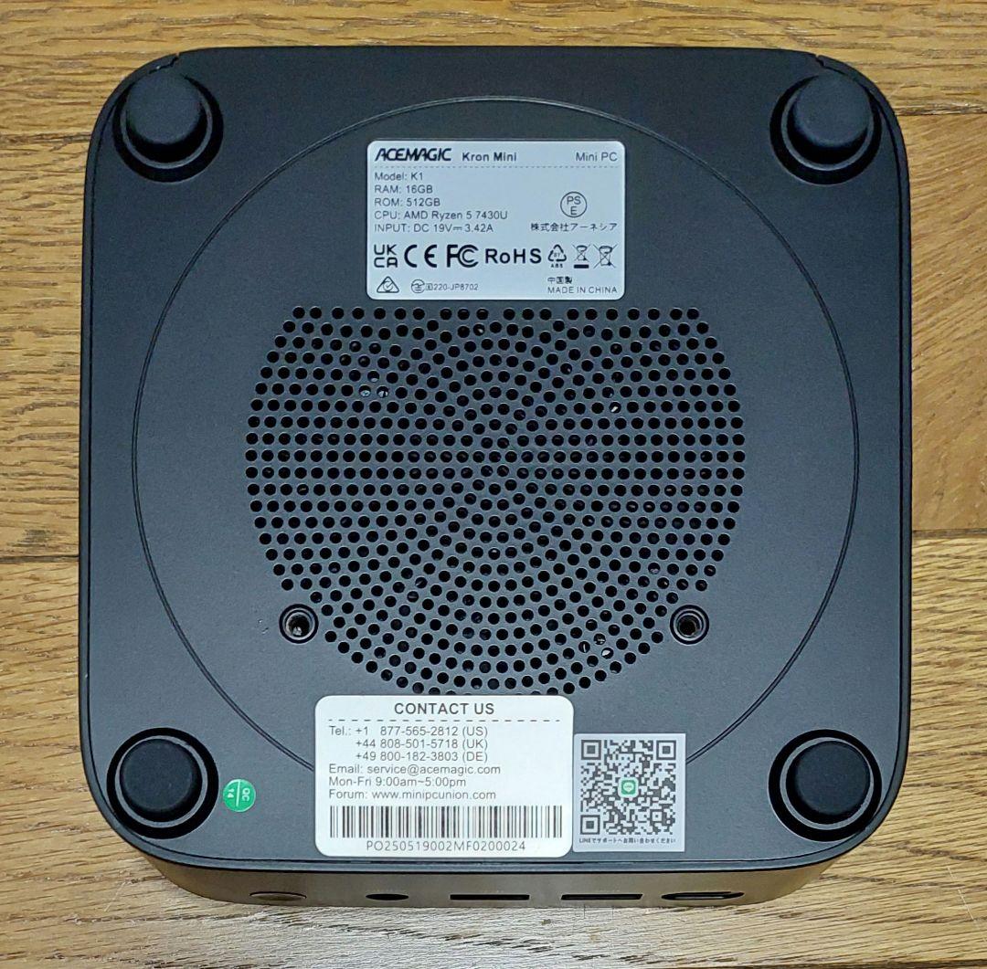 ACEMAGIC Kron Mini K1 マウス＋キーボード付き