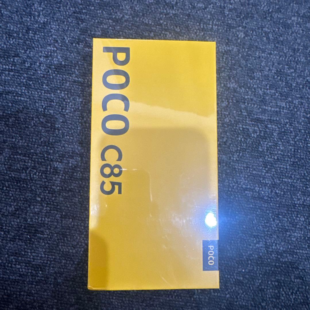 POCO C85 ブラック 6GB/128GB