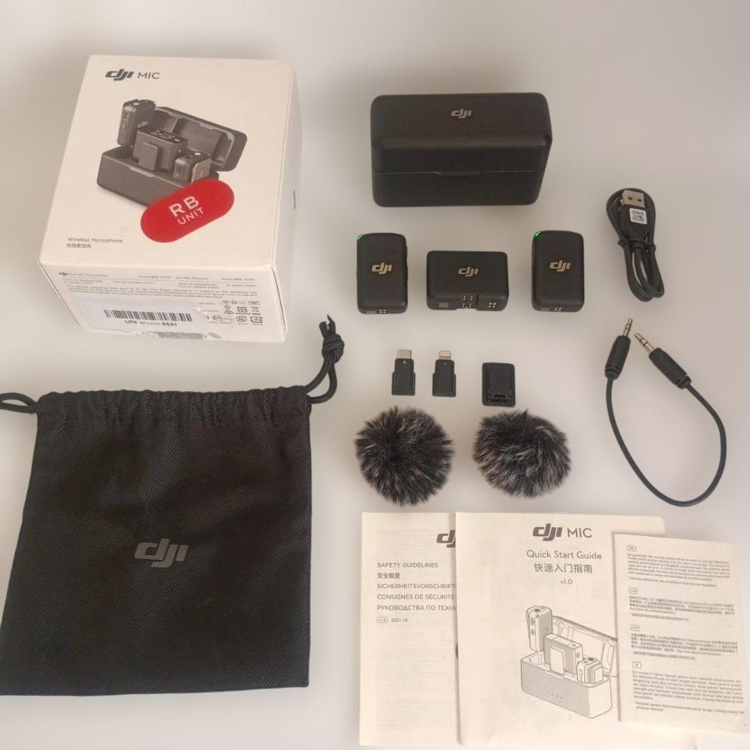 DJI mic　トランスミッター レシーバー 充電ケース