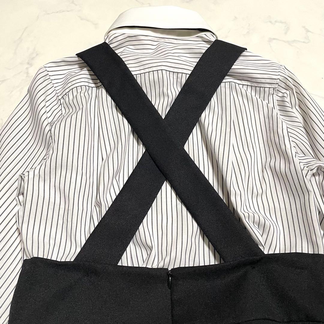 極美品♪アリサナ 165 スーツ 卒業式 黒 ロングスカート セットアップ