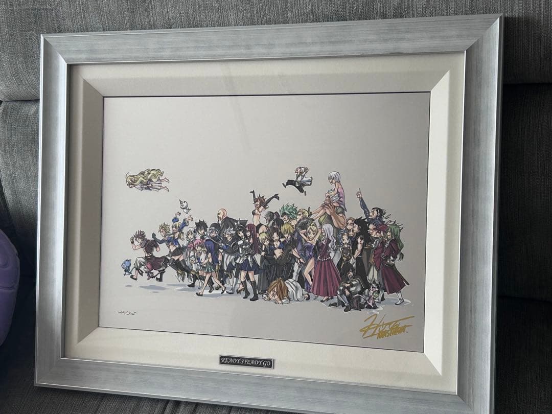 フェアリーテイル　版画　保証書付き