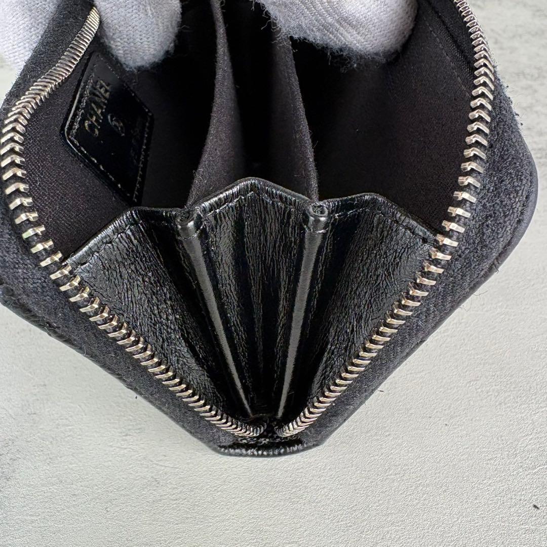 CHANEL マトラッセ　キャビアスキン　ケース　カードケース