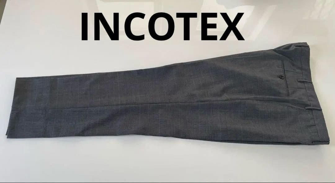 【美品】INCOTEX SUPER 100’S スラックス 52