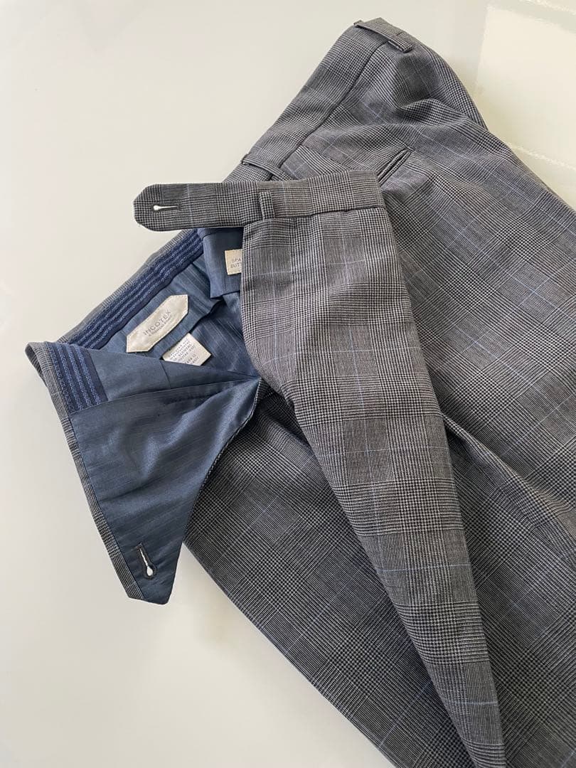 【美品】INCOTEX SUPER 100’S スラックス 52