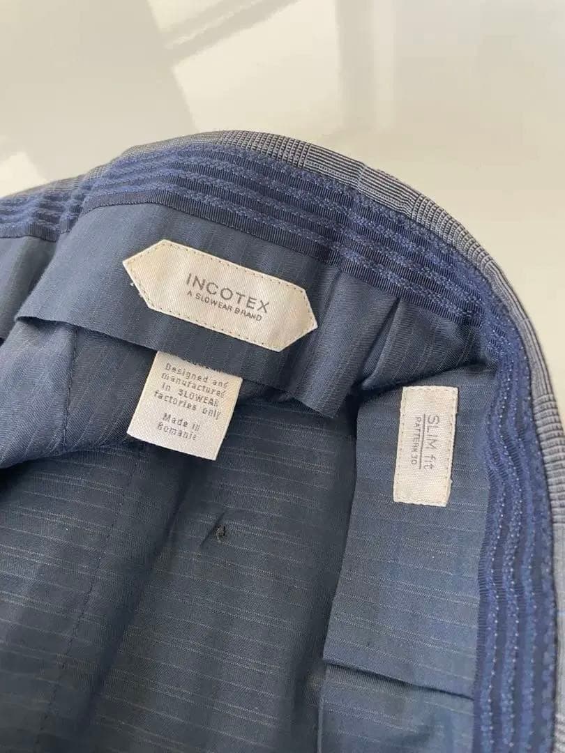 【美品】INCOTEX SUPER 100’S スラックス 52