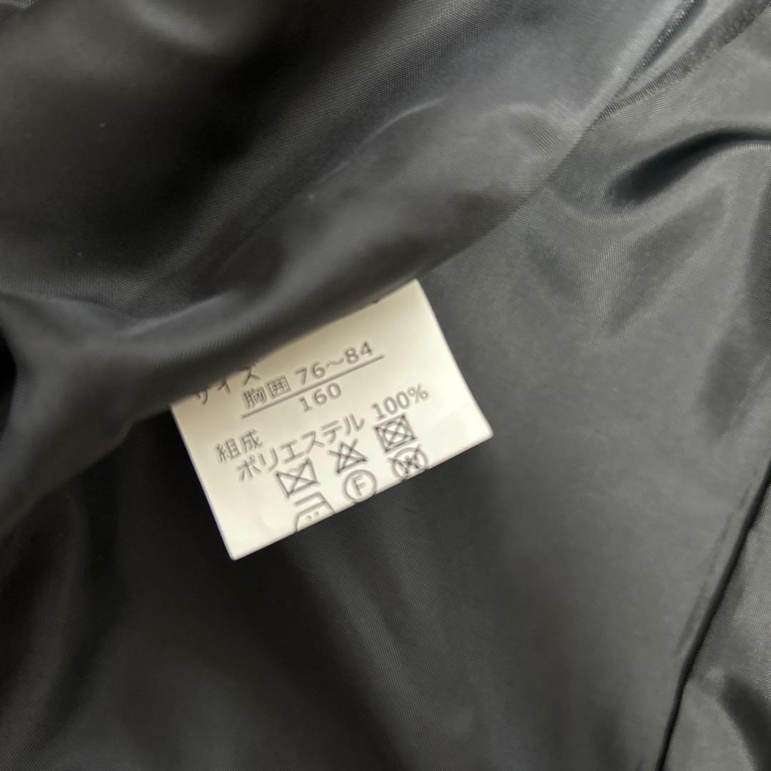 ✨新品✨ショパン　160cm フォーマルスーツ4点セット　ブラック　卒業　卒服