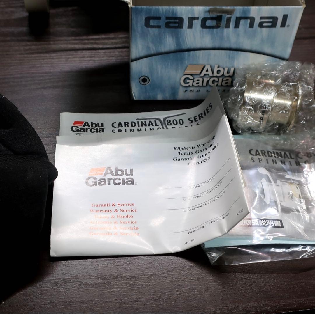 アブガルシア カーディナル801 スピニングリール