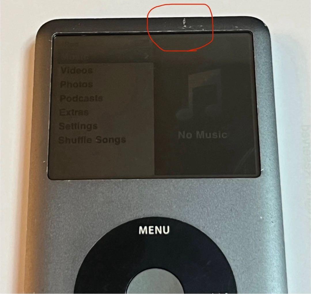 【動作確認済】 iPod classic A1238 120GB 第6世代