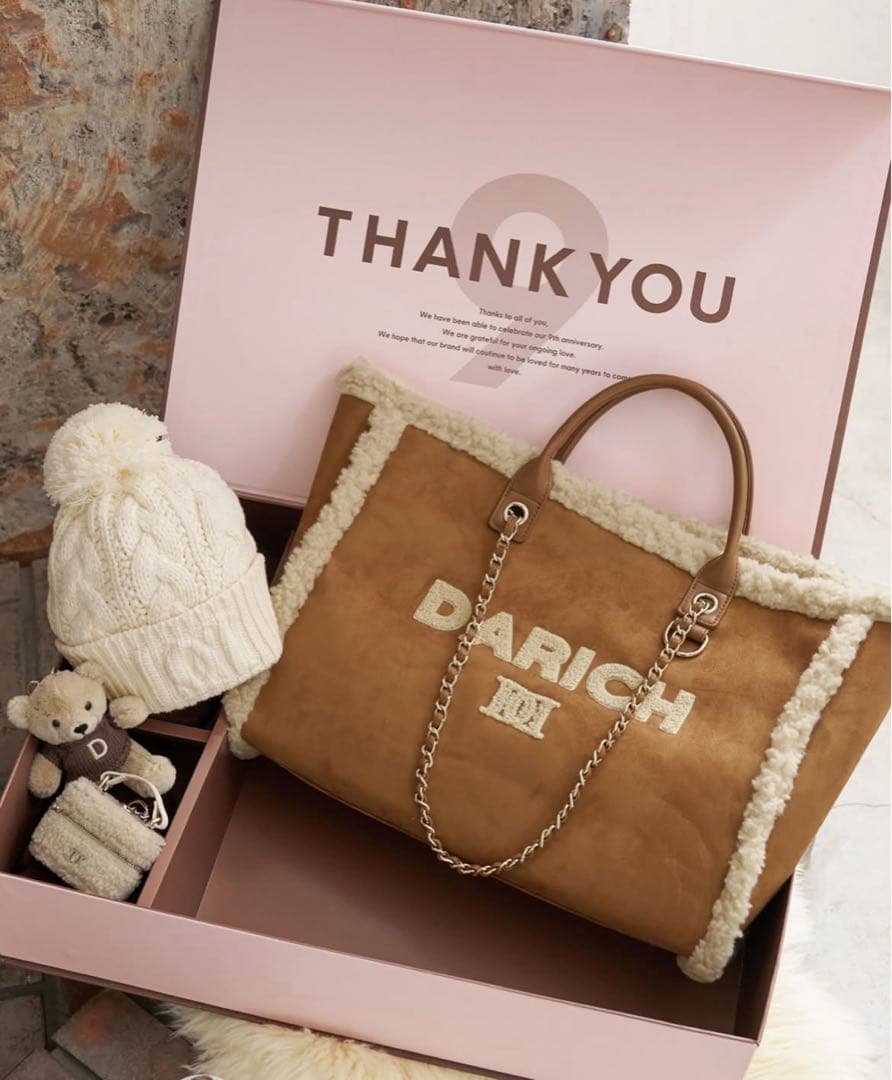 ダーリッチ 9周年ノベルティ バッグのみ