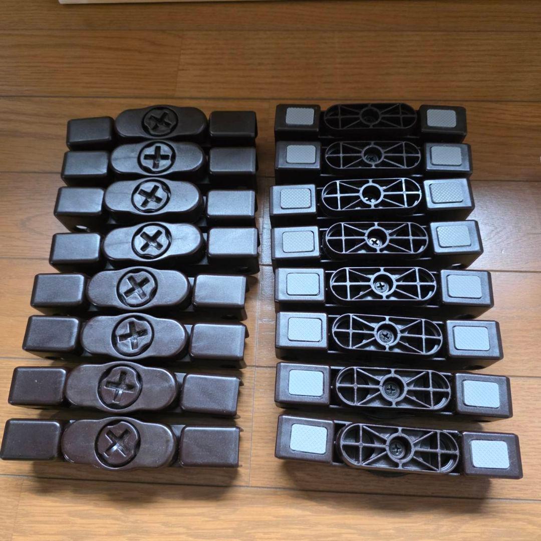 日本育児 ベビーサークル 折り畳み木製サークル 8枚 フレックス 完品