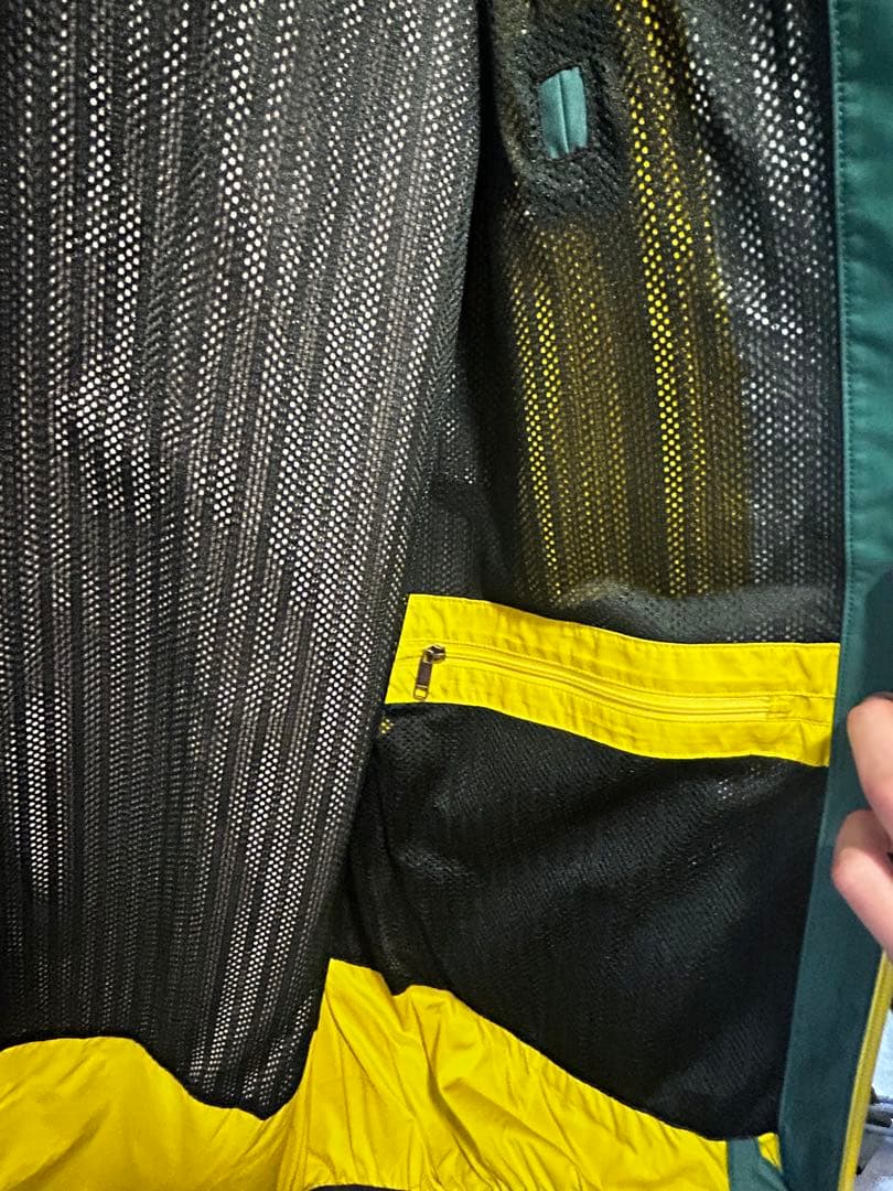 【最終値下げ】patagonia スキーウェア メンズ ダークグリーン/ブラック