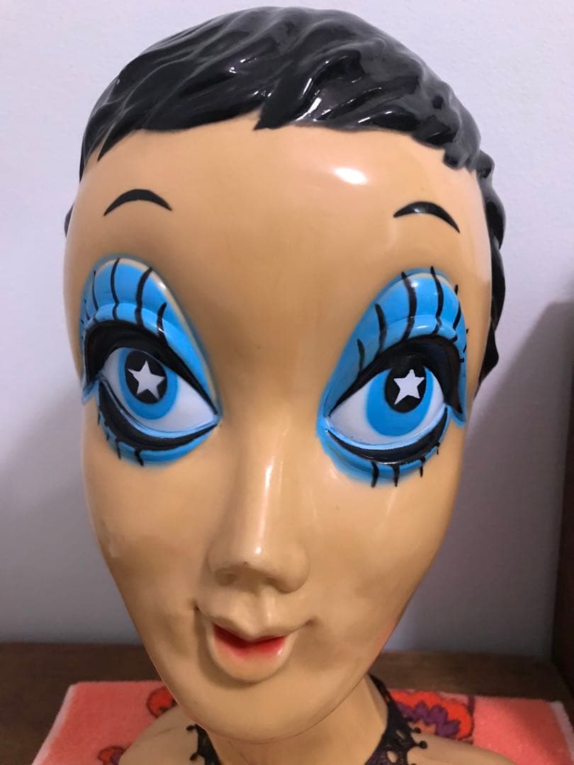 最終価格twiggy ツィッギー 60s 70s ヘッドマネキン　vintage