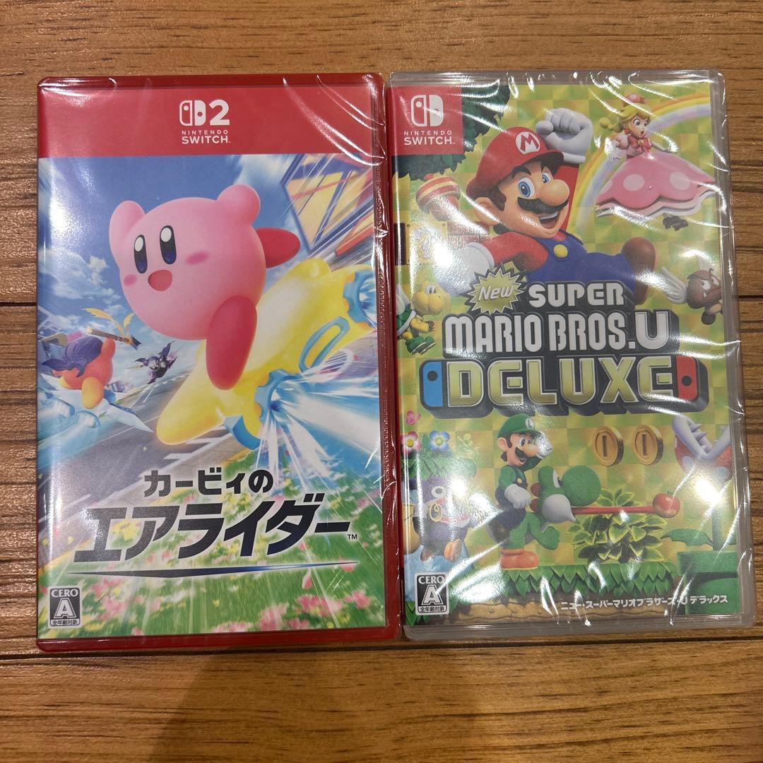カービィのエアライダーSwitch2 スーパーマリオブラザーズU デラックス
