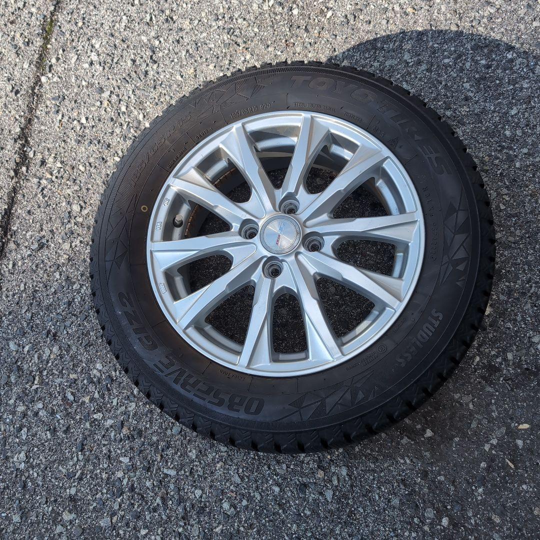 たろうた185/65/15TOYOOBSERVEGIZ2スタッド2022年