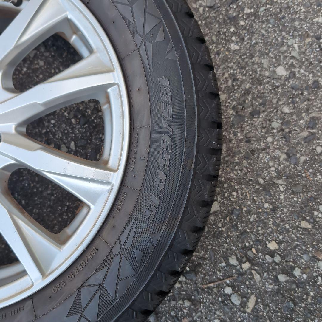 たろうた185/65/15TOYOOBSERVEGIZ2スタッド2022年