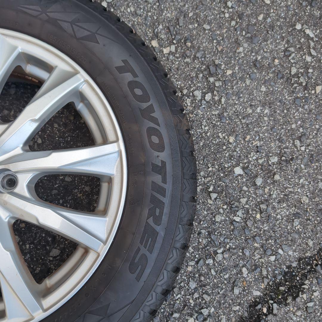 たろうた185/65/15TOYOOBSERVEGIZ2スタッド2022年