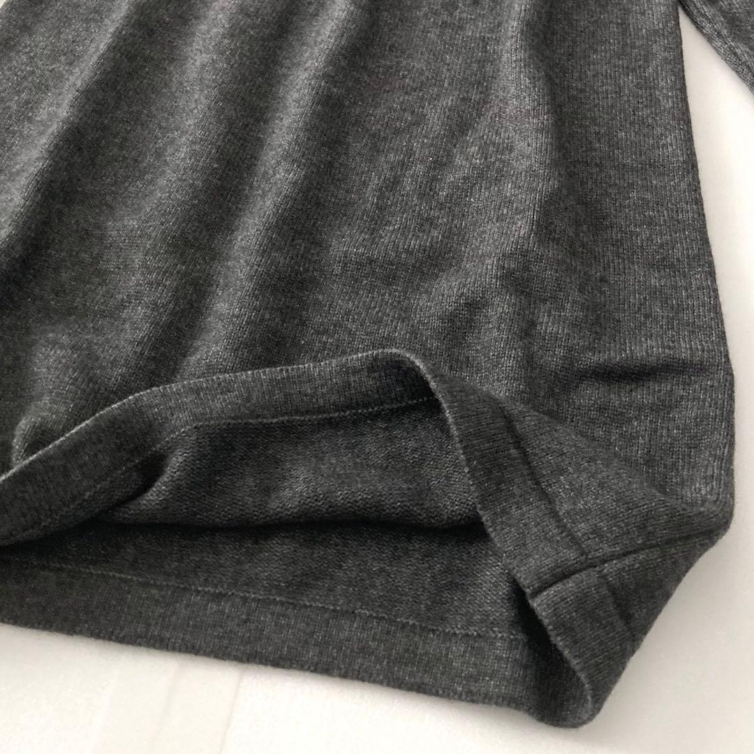 美品★スーパービューティー ニット ワンピース スパンコール ビジュー　カシミヤ