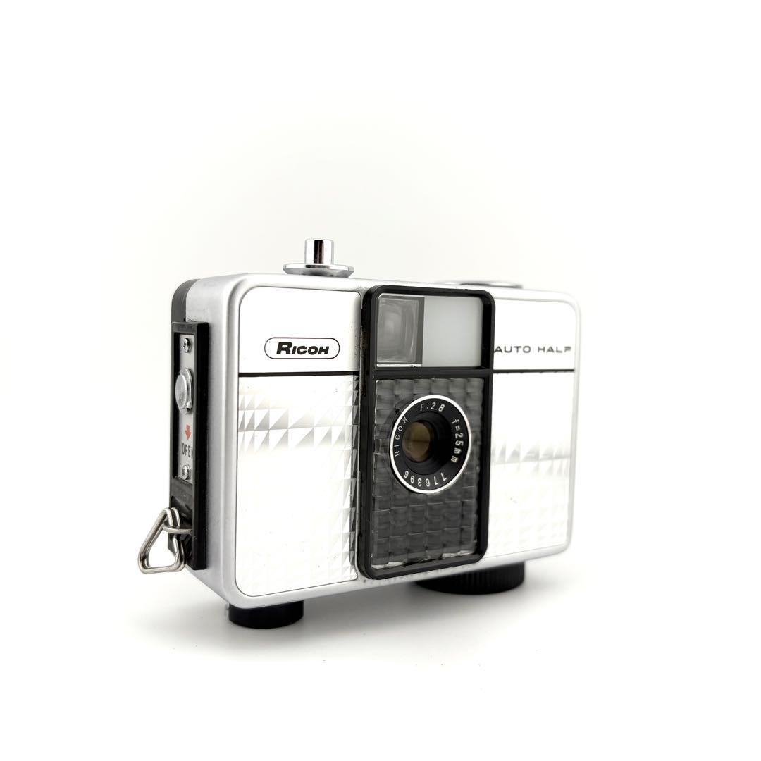 【完動品】 RICOH Auto half E フィルムカメラ 動作確認済