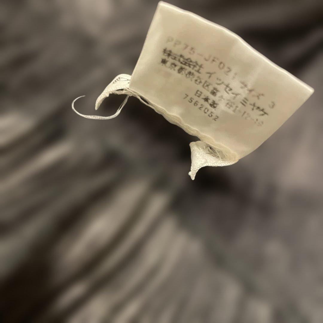 プリーツプリーズ　ショートパンツ　デニム転写