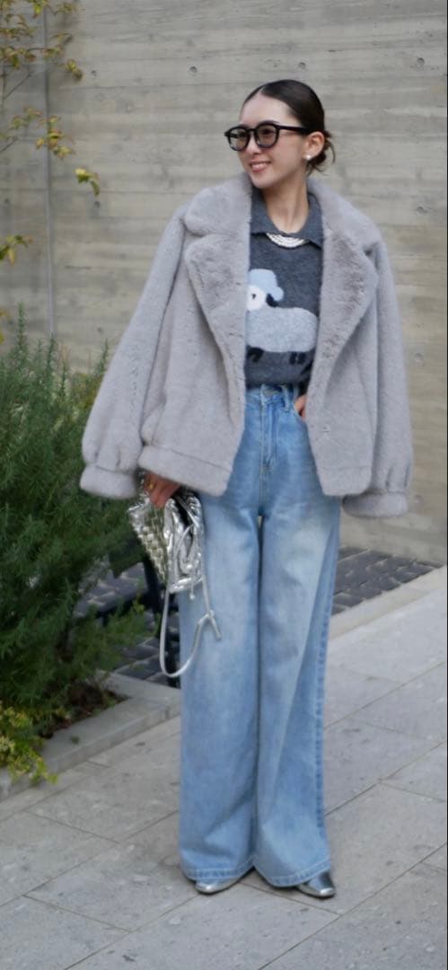 BeBeoD新作ファーコートElegant tailored fur coat