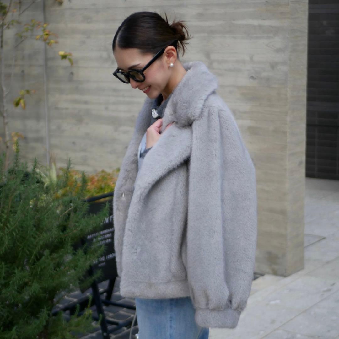 BeBeoD新作ファーコートElegant tailored fur coat