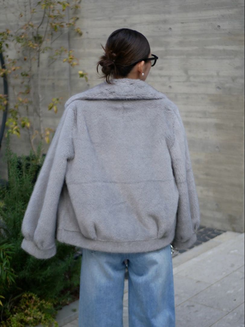 BeBeoD新作ファーコートElegant tailored fur coat