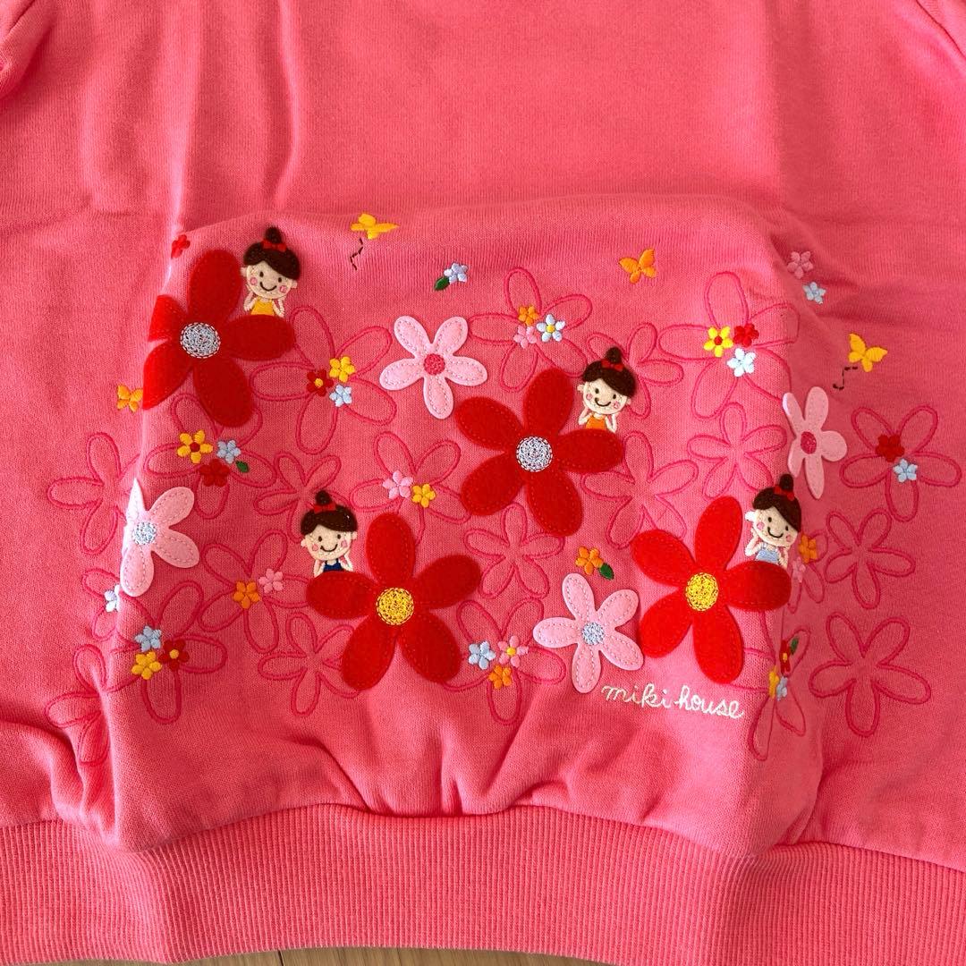 ミキハウス　リーナちゃん　トレーナー　トップス　　限定　日本製　新品　140