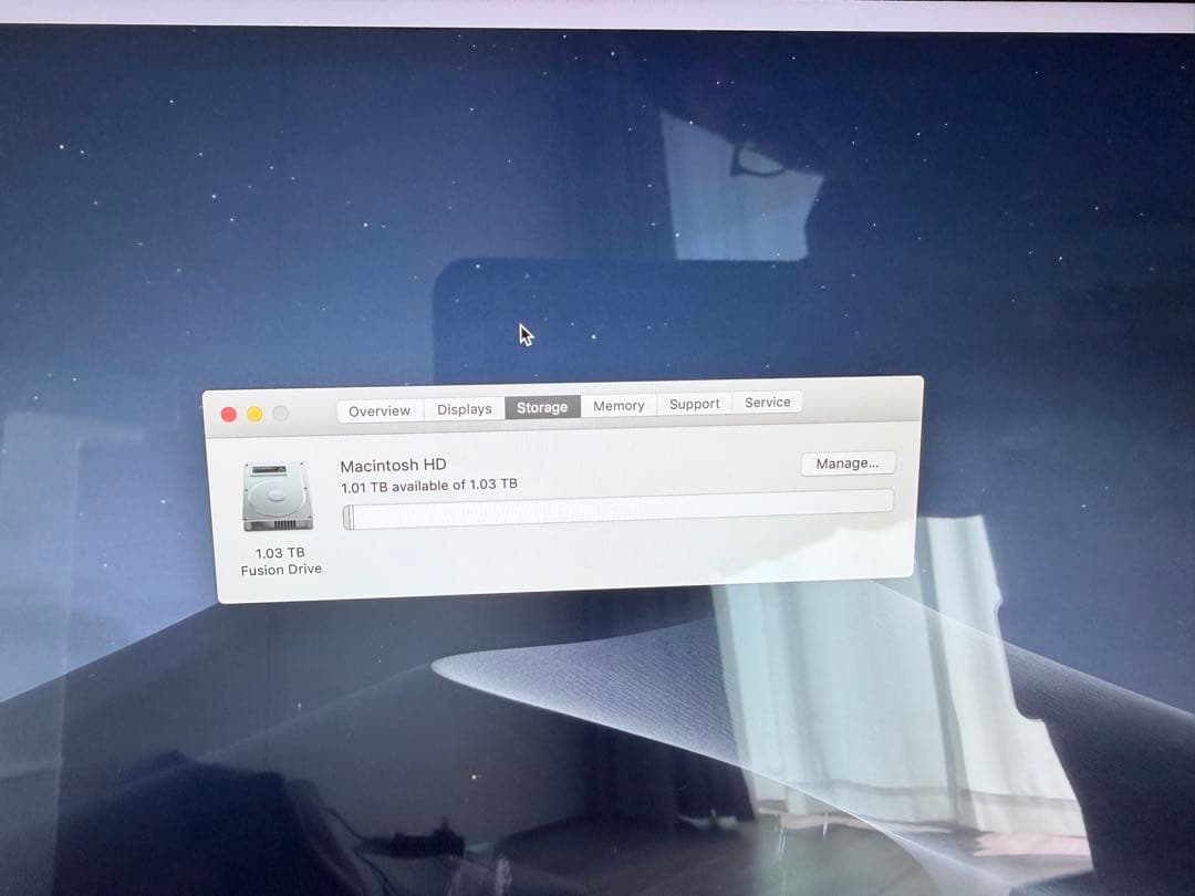 iMac (Retina 5K, 27-inch, 2019)初期化済み