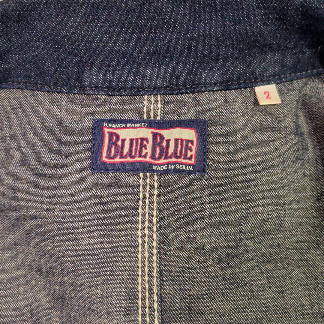 BLUE BLUE デニムカバーオール インディゴ