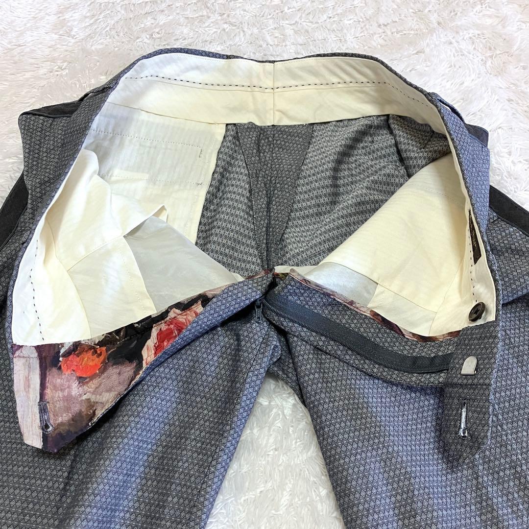 美品 ポールスミス コレクション スリーピース セットアップ スーツ 花柄 M