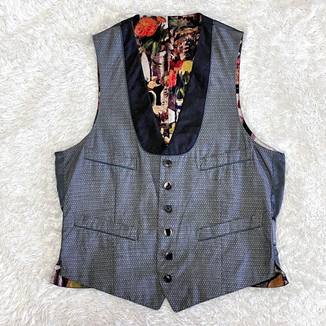 美品 ポールスミス コレクション スリーピース セットアップ スーツ 花柄 M