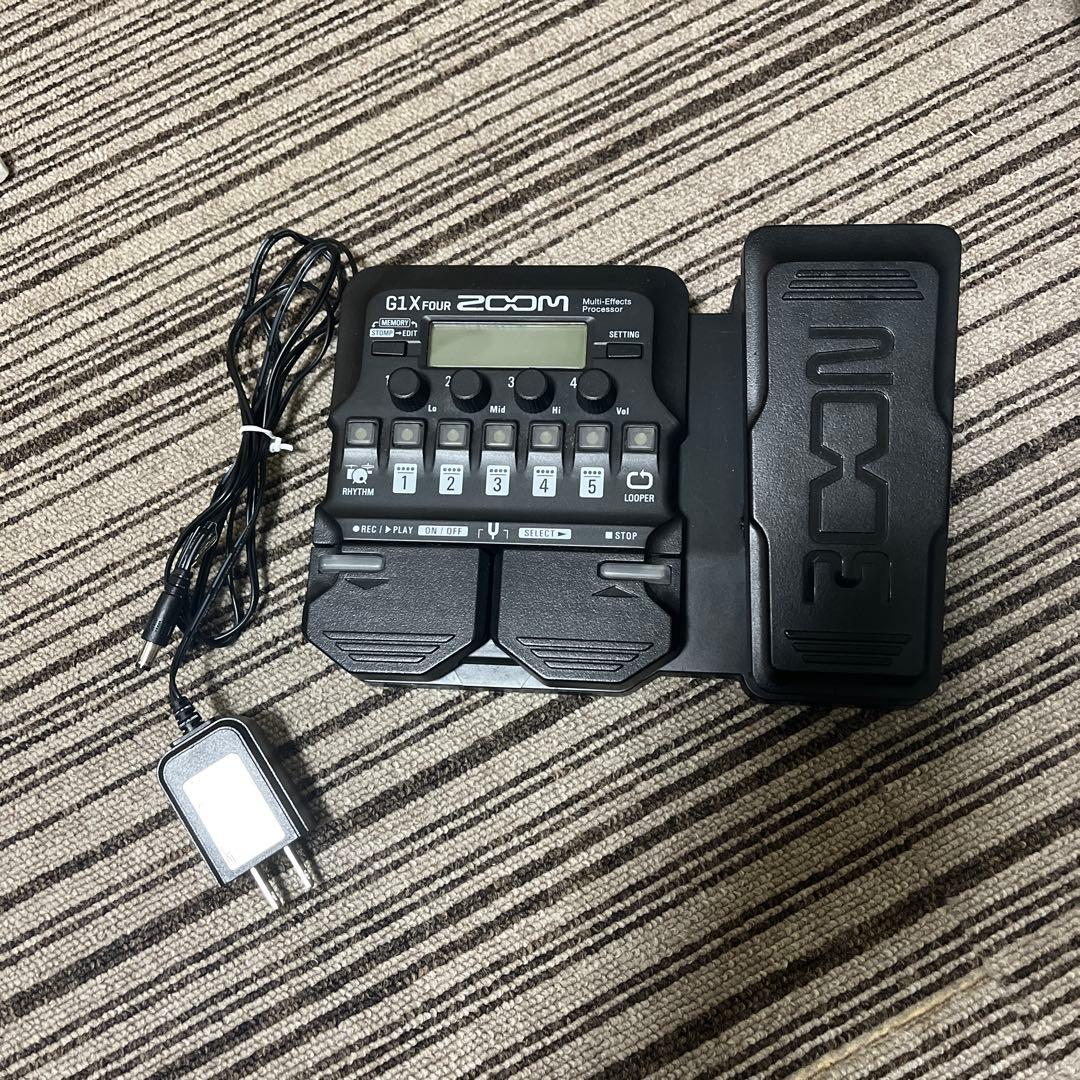 ZOOM G1 X FOUR ギター　エフェクター（別売AC アダプター　付き）
