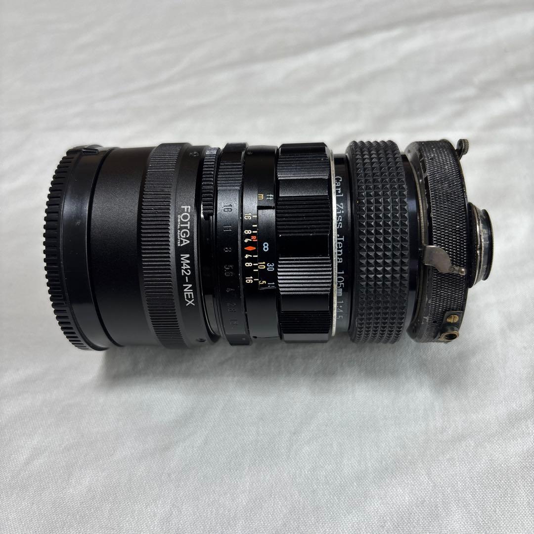 Carl Ziss 105 mm f4.5 M42マウント用