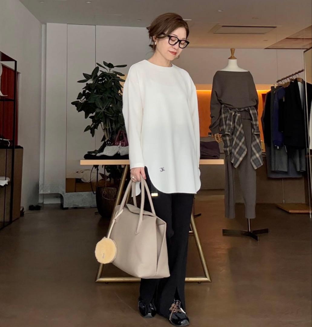 ウィムガゼット whim gazette 刺繍ジョーゼットプルオーバー