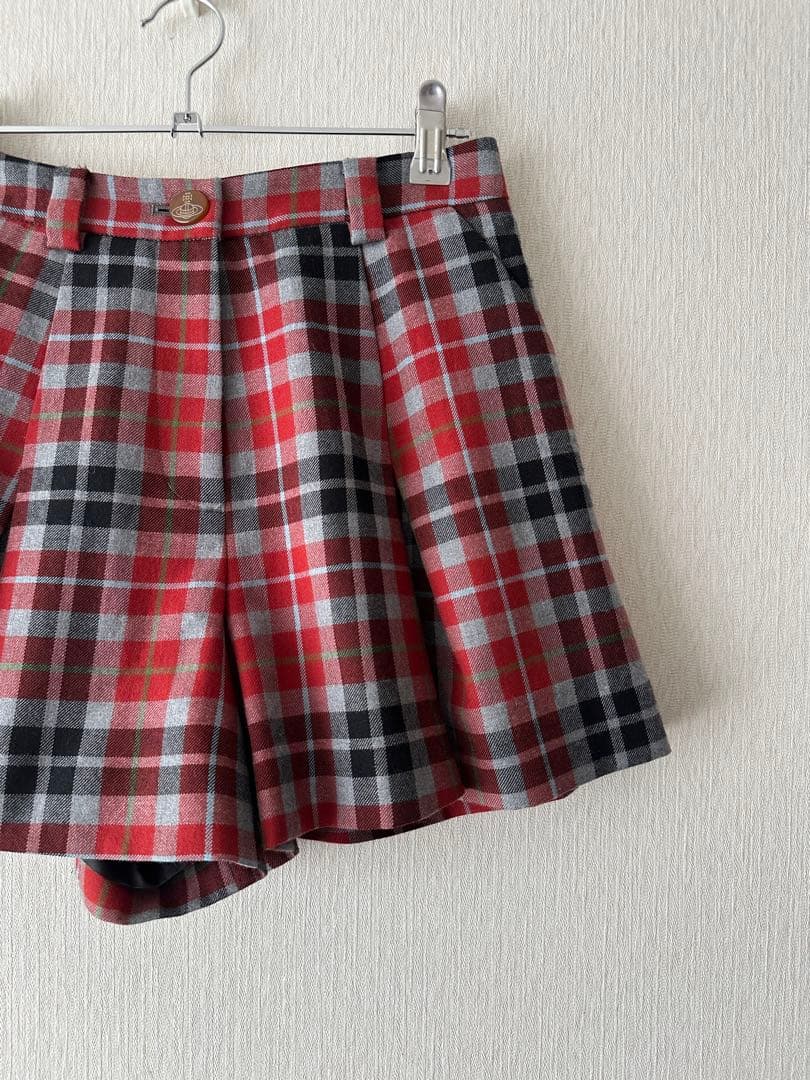 パンツ Vivienne Westwood Check Half Pants