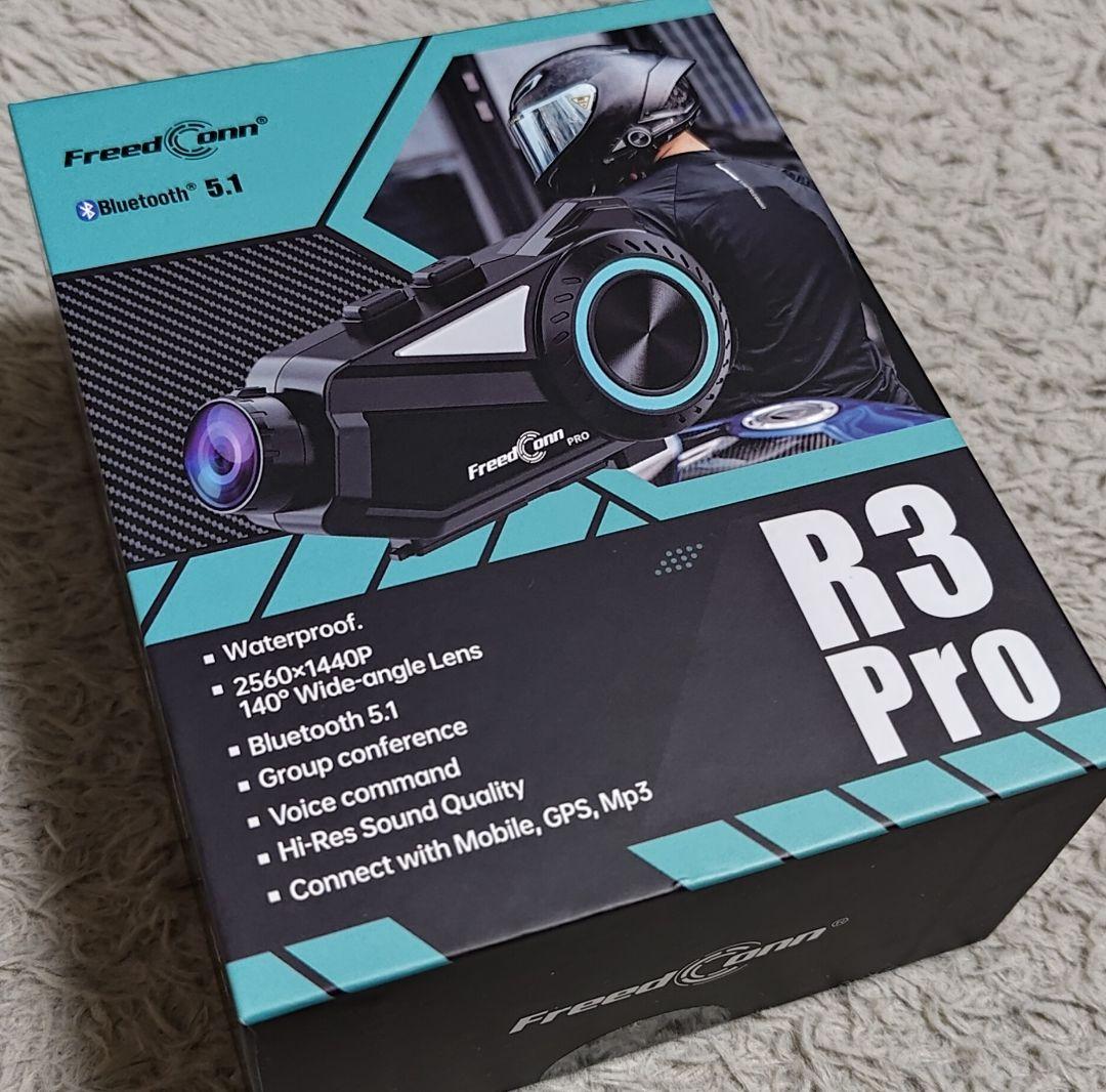 カメラ付きインカム FreedConn R3Pro