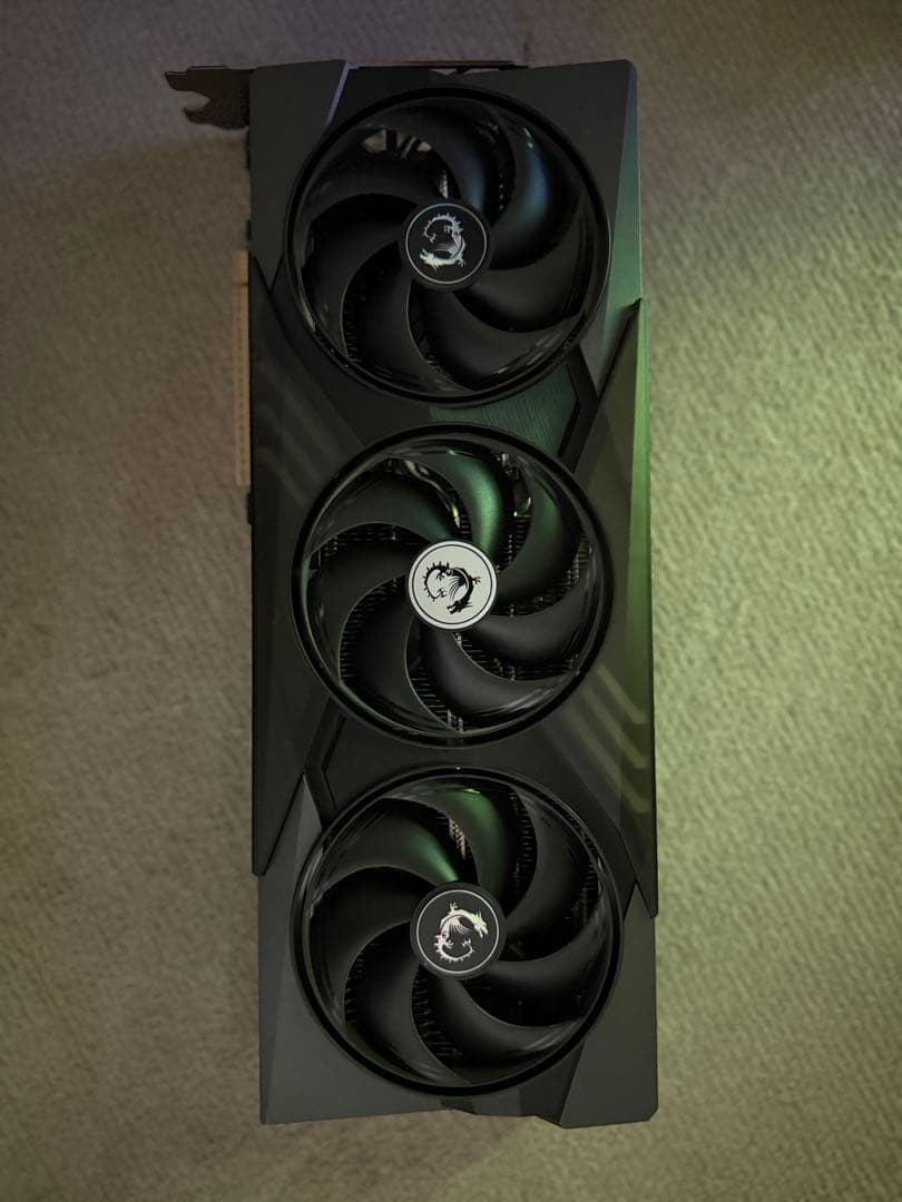 MSI RTX 5070 Ti GAMING TRIO OC 美品