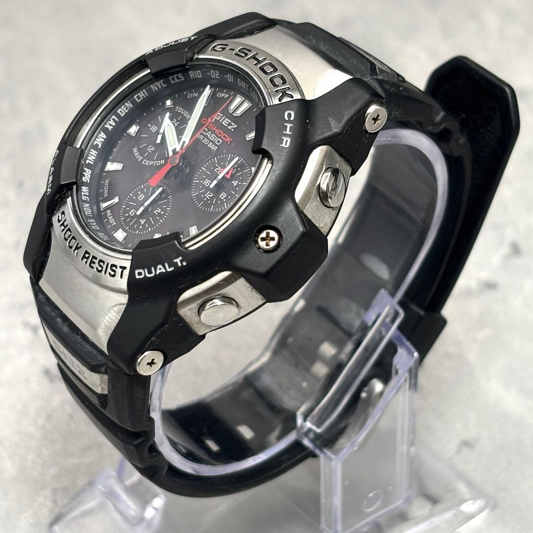 【稼働】カシオ　G-SHOCK 電波時計　タフソーラー　腕時計　GS-1000J