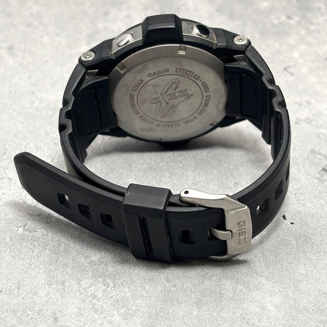 【稼働】カシオ　G-SHOCK 電波時計　タフソーラー　腕時計　GS-1000J