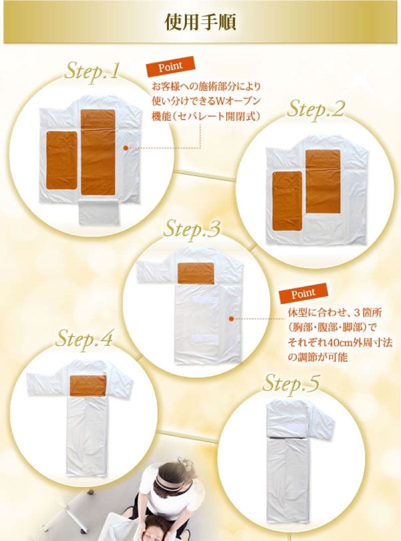 リラクゼーショングッズ Venus Body Sauna III