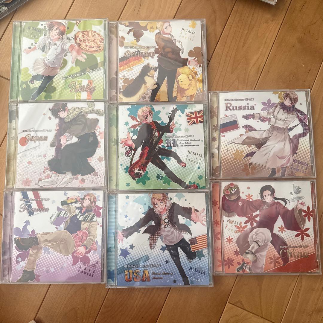 ヘタリア キャラクターCDセット