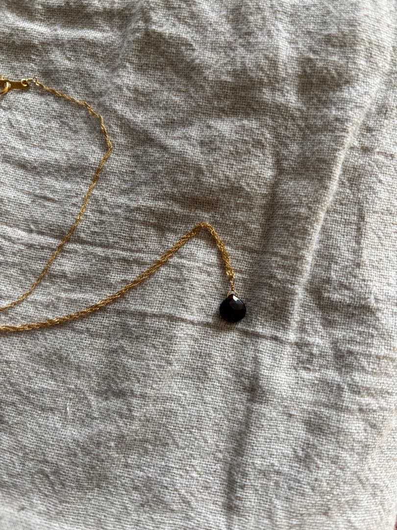 ゴールドネックレス アメジスト　トゥモローランド